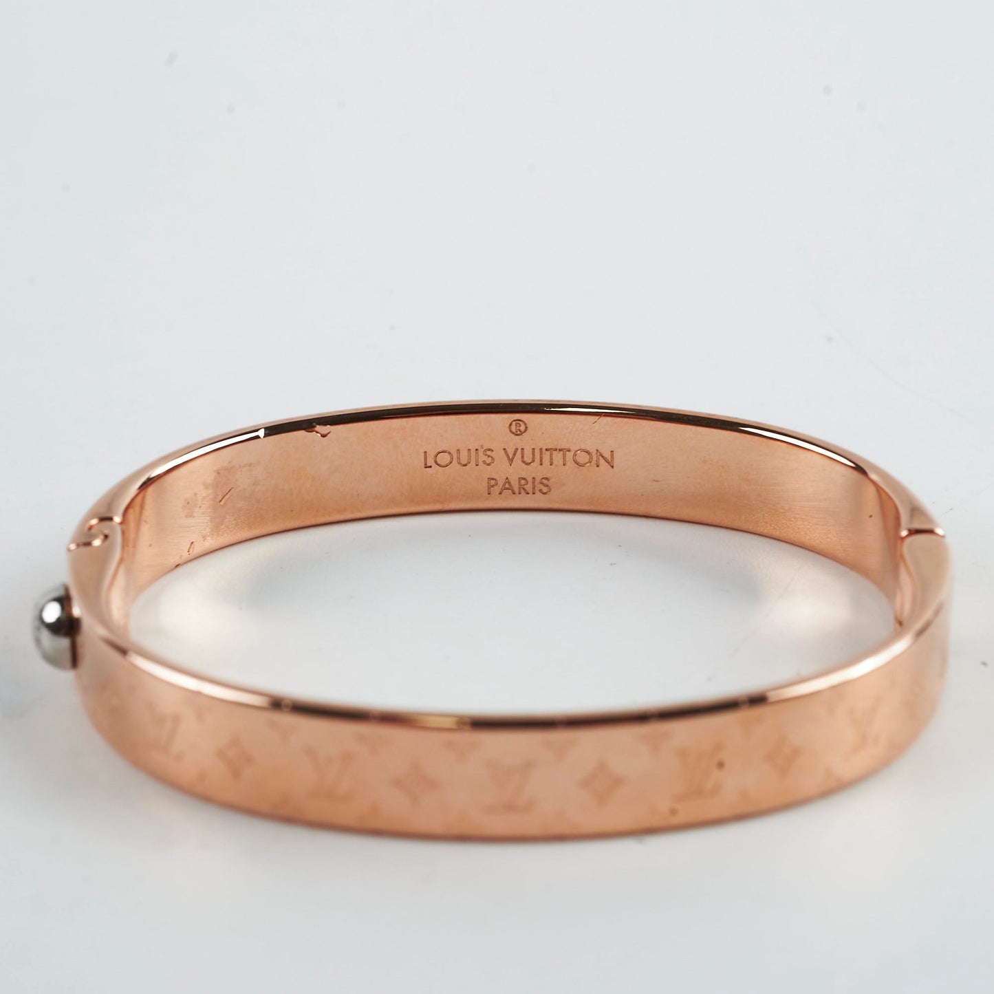 Louis Vuitton Monogram Bracelet Rose Gold Medium