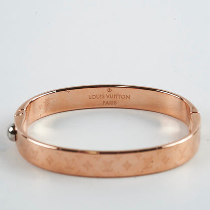 Louis Vuitton Monogram Bracelet Rose Gold Medium