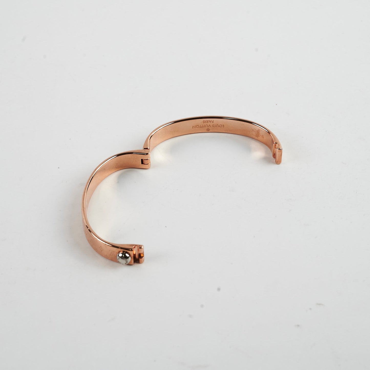 Louis Vuitton Monogram Bracelet Rose Gold Medium