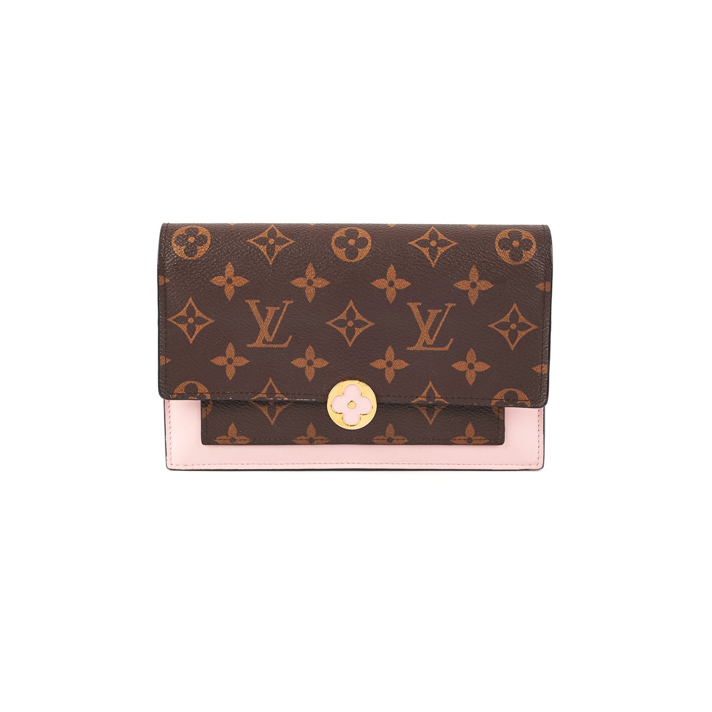 3/7 DOTD- Louis Vuitton Flore Wallet on Chain WOC Monogram/Pink