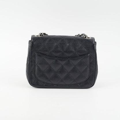 Chanel Caviar Mini Square Bag Black