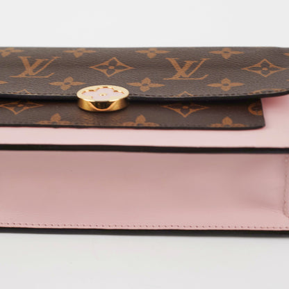 3/7 DOTD- Louis Vuitton Flore Wallet on Chain WOC Monogram/Pink