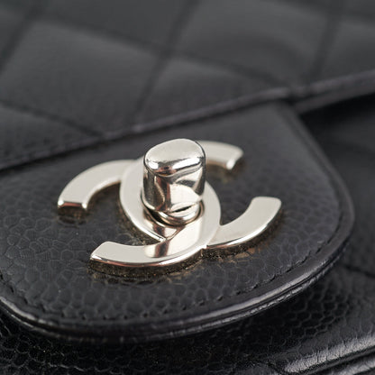 Chanel Caviar Mini Square Bag Black