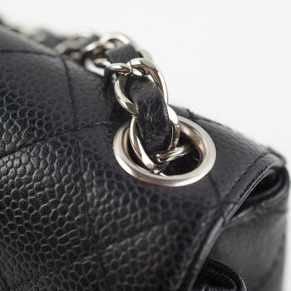 Chanel Caviar Mini Square Bag Black
