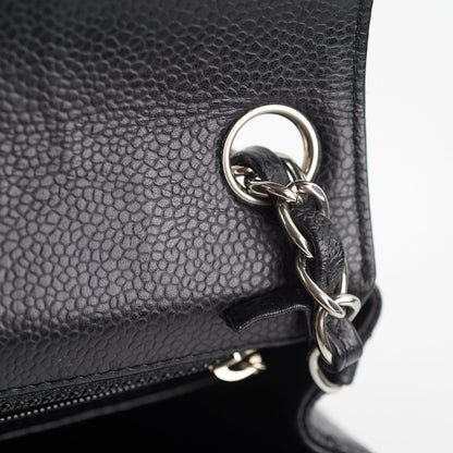 Chanel Caviar Mini Square Bag Black