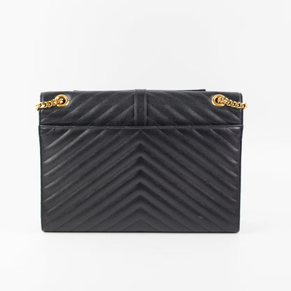 Saint Laurent Envelope Large Black