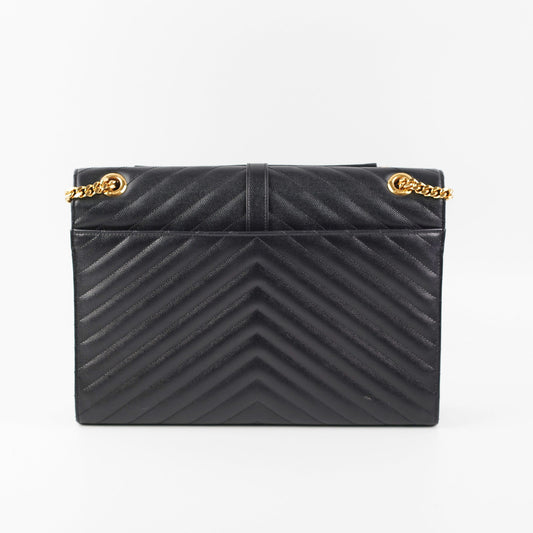 Saint Laurent Envelope Large Black