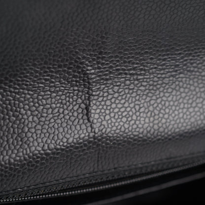 Chanel Caviar Mini Square Bag Black