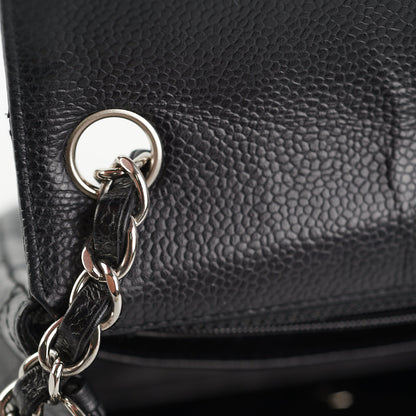 Chanel Caviar Mini Square Bag Black