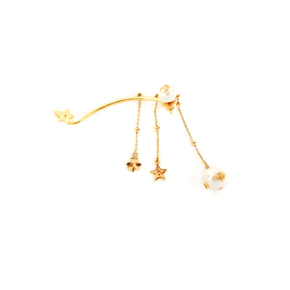 Dior Pearl Gold Earcuffs