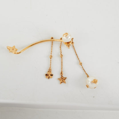 Dior Pearl Gold Earcuffs