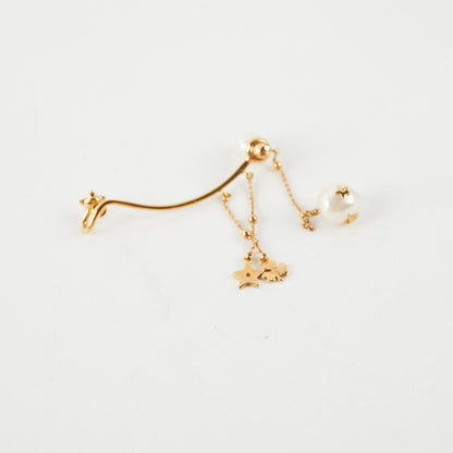 Dior Pearl Gold Earcuffs