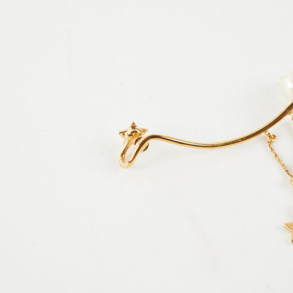 Dior Pearl Gold Earcuffs