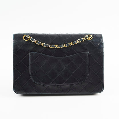Chanel Medium/Large Vintage Double Classic Flap Black