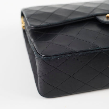 Chanel Medium/Large Vintage Double Classic Flap Black