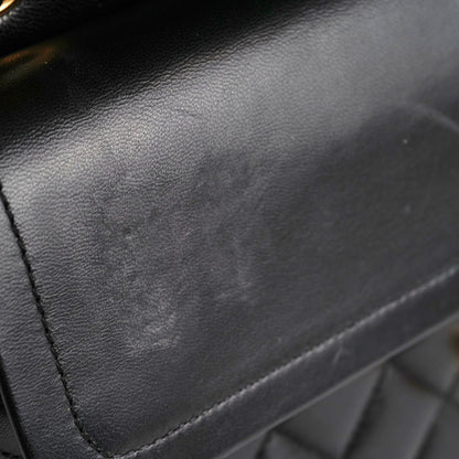 Chanel Medium/Large Classic Double Flap Lambskin Black