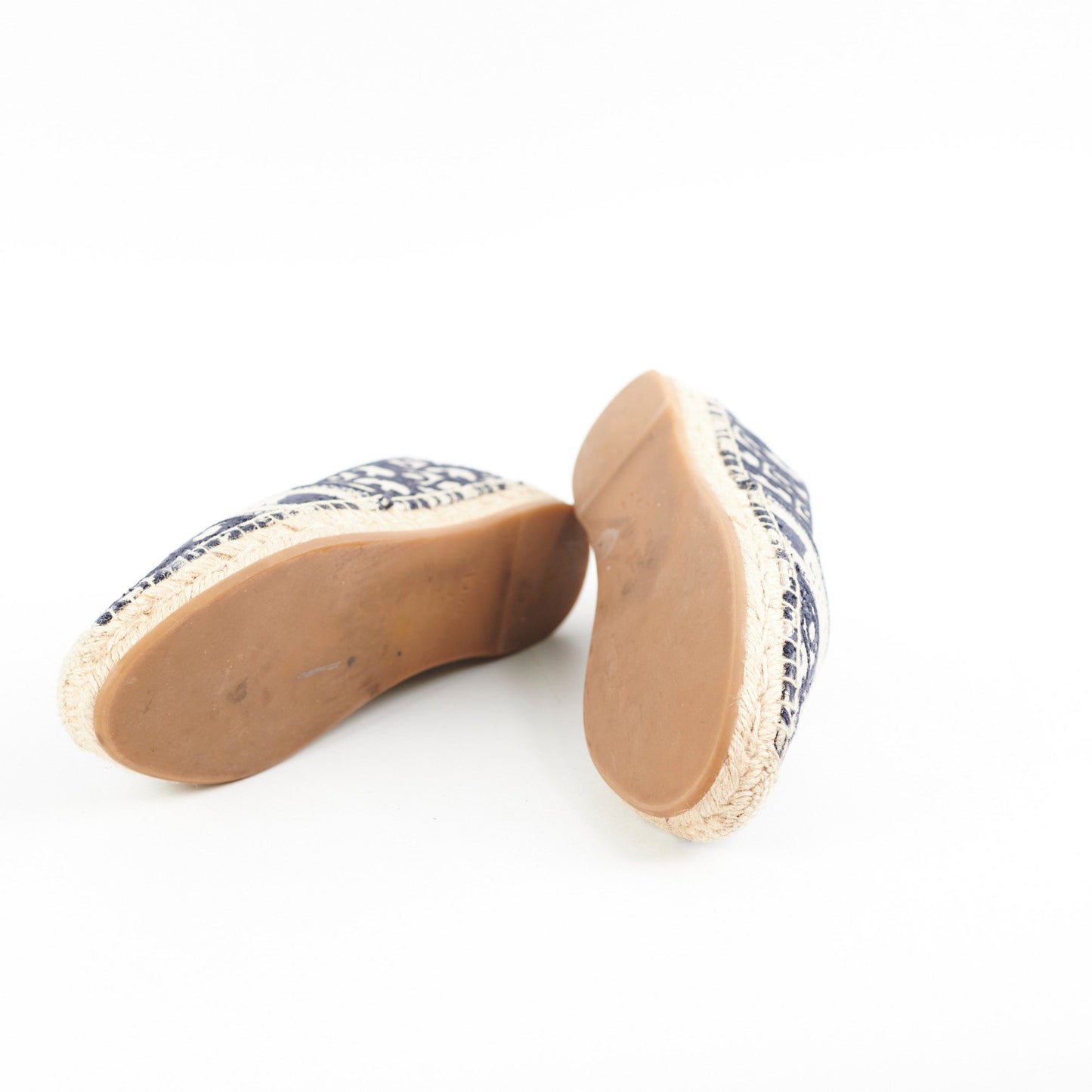 Christian Dior Canvas Flat Shoes Size 37.5
