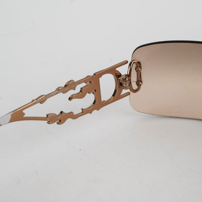 Christian Dior Bronze Square Sunglasses