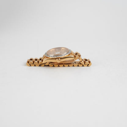 Rolex 36mm President 18k Yellow Gold with Aftermarket Diamonds Watch
