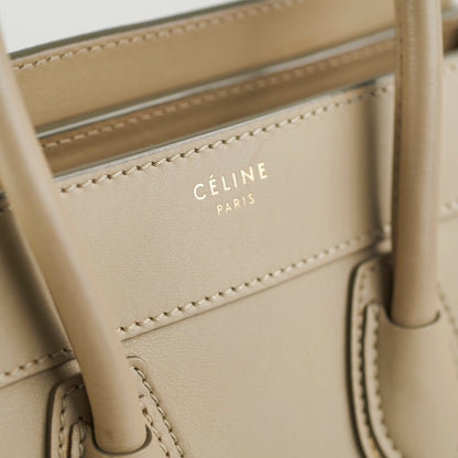Celine Luggage Micro Light Mastic