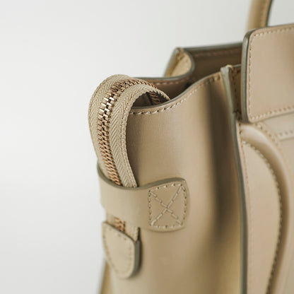 Celine Luggage Micro Light Mastic