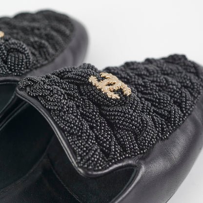 Chanel Black Sandals Size 38