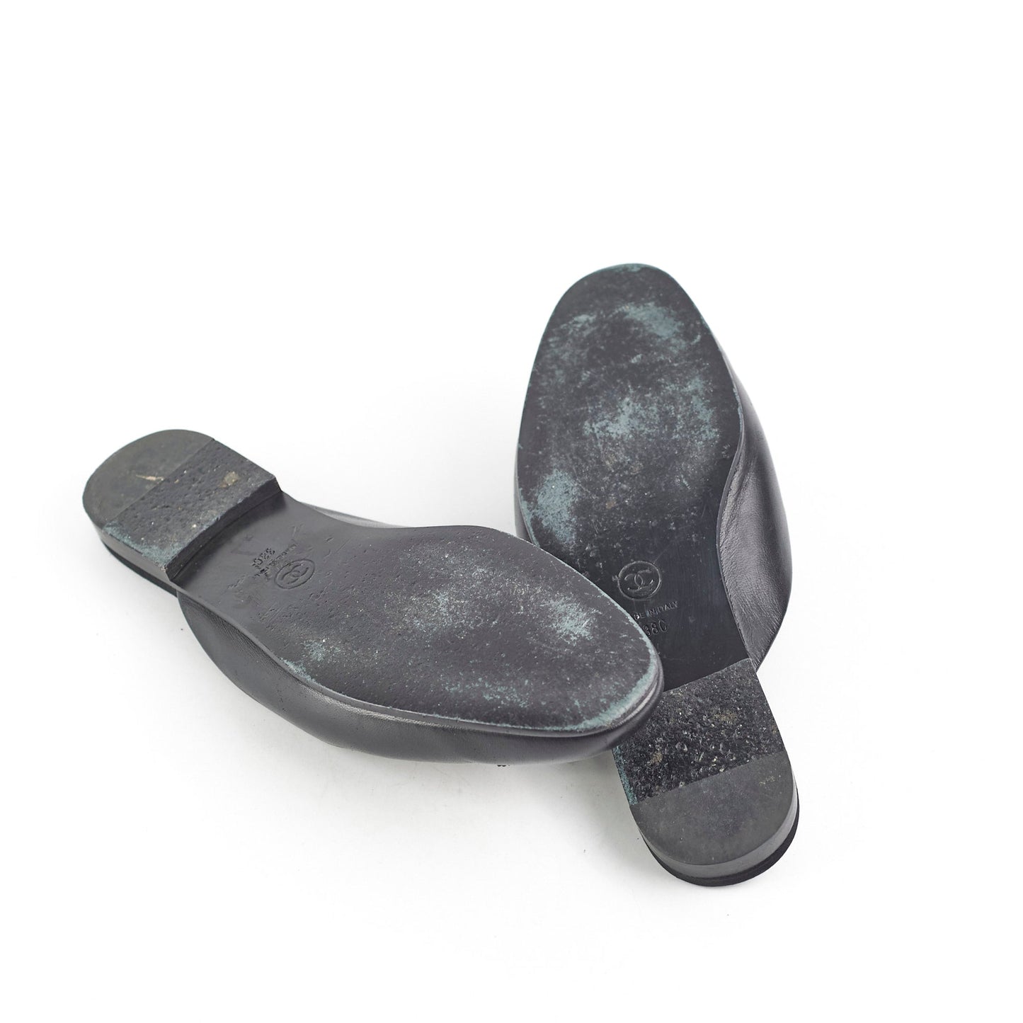 Chanel Black Sandals Size 38