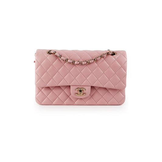 Chanel Classic Flap Medium Lambskin Pink