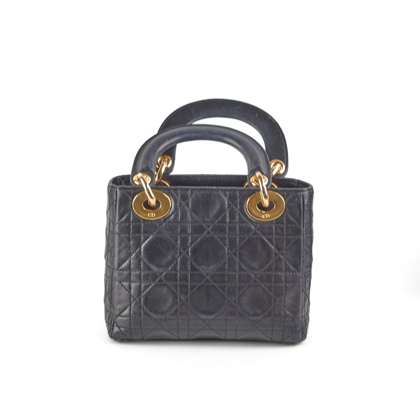 Christian Dior Lady Dior Mini Black Vintage 1997