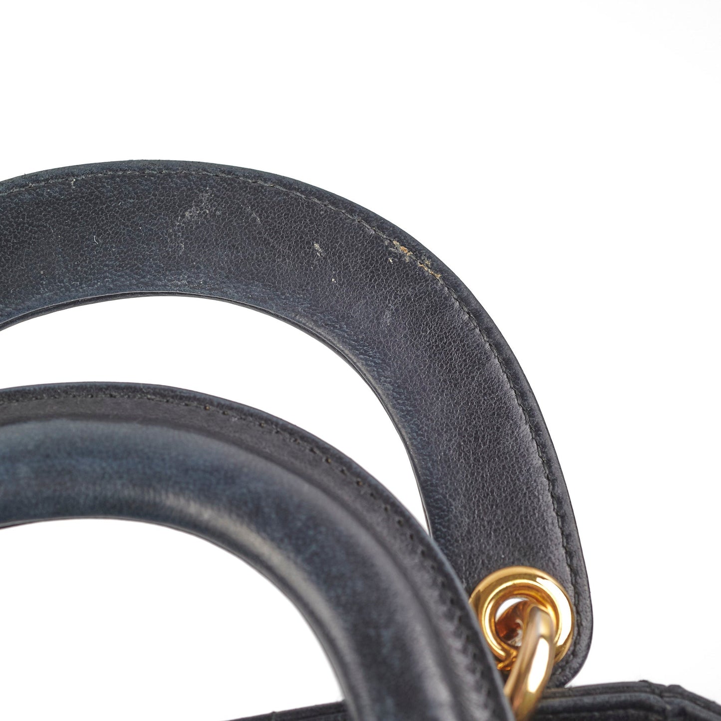 Christian Dior Lady Dior Mini Black Vintage 1997