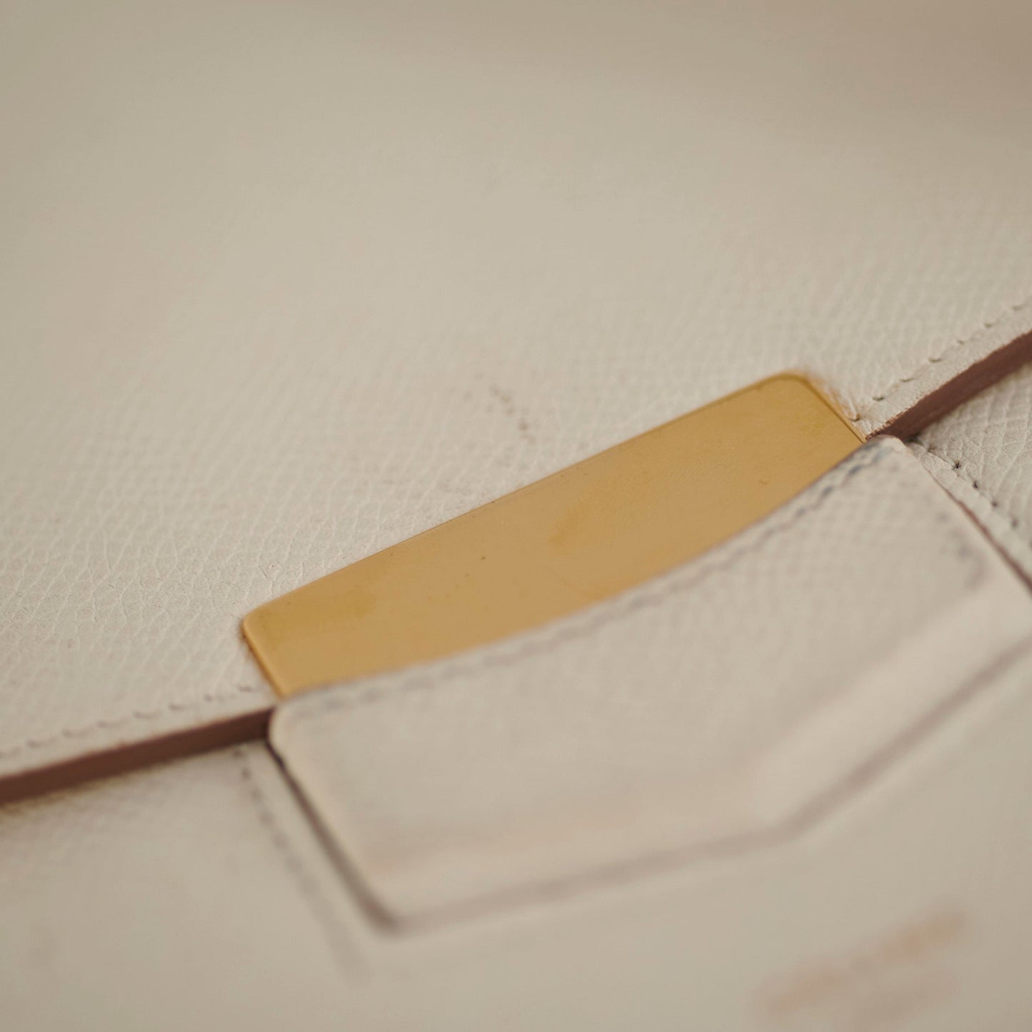Celine Medium White Shoulder Bag