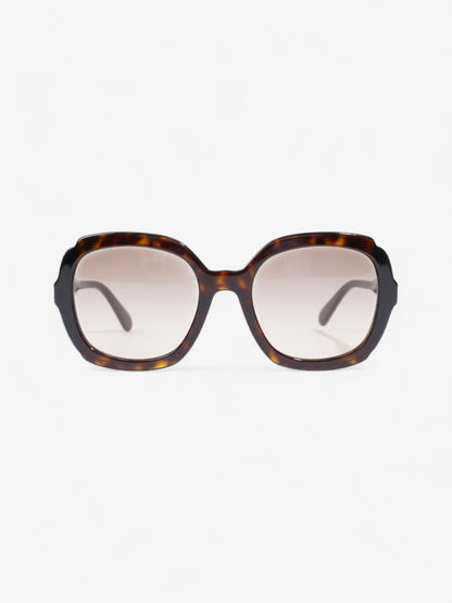 Prada Square Sunglasses Havana Brown Acetate 140mm