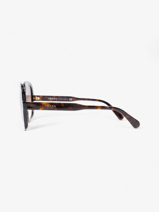 Prada Square Sunglasses Havana Brown Acetate 140mm