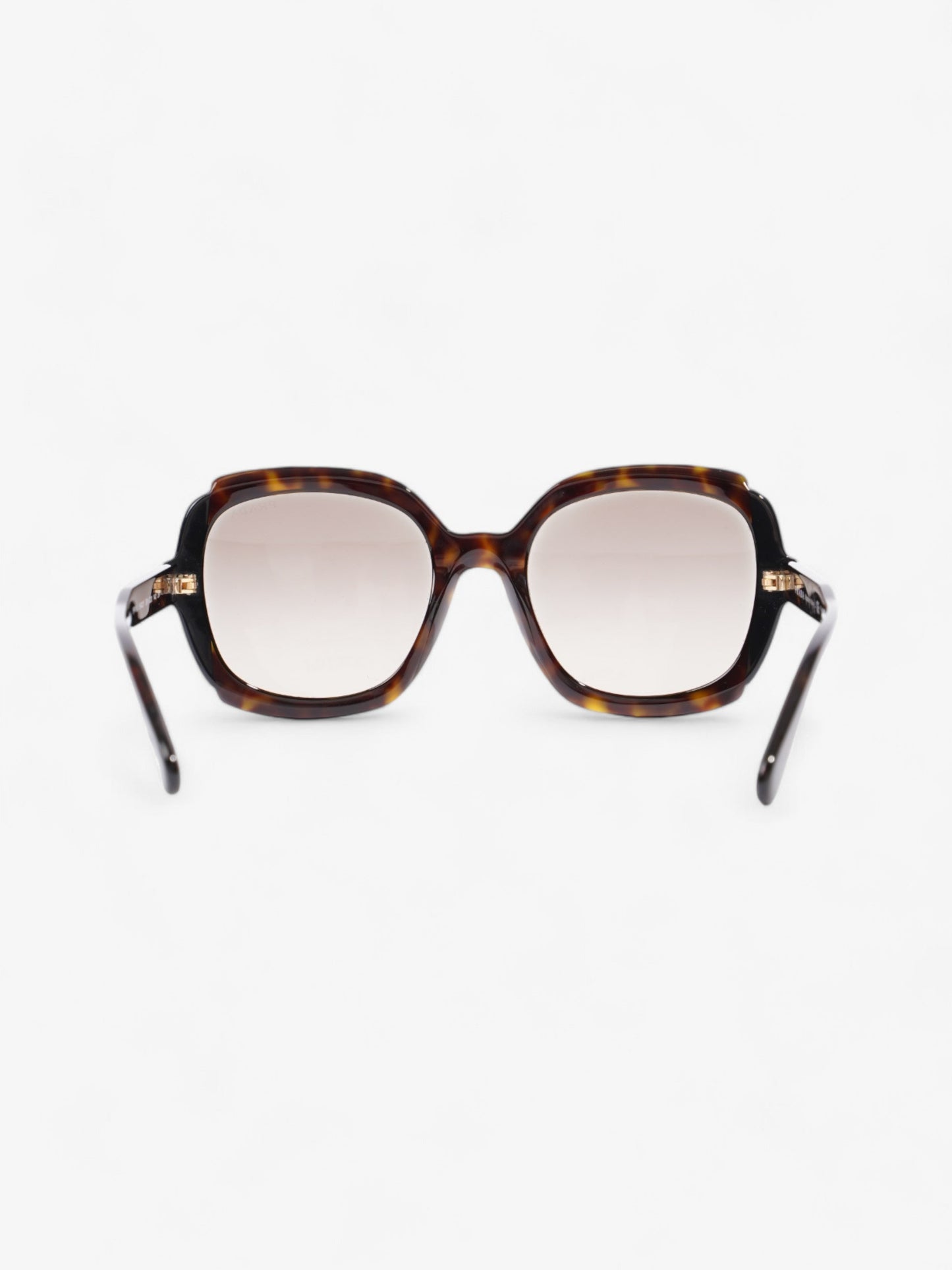 Prada Square Sunglasses Havana Brown Acetate 140mm