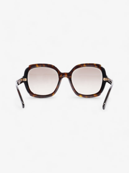 Prada Square Sunglasses Havana Brown Acetate 140mm