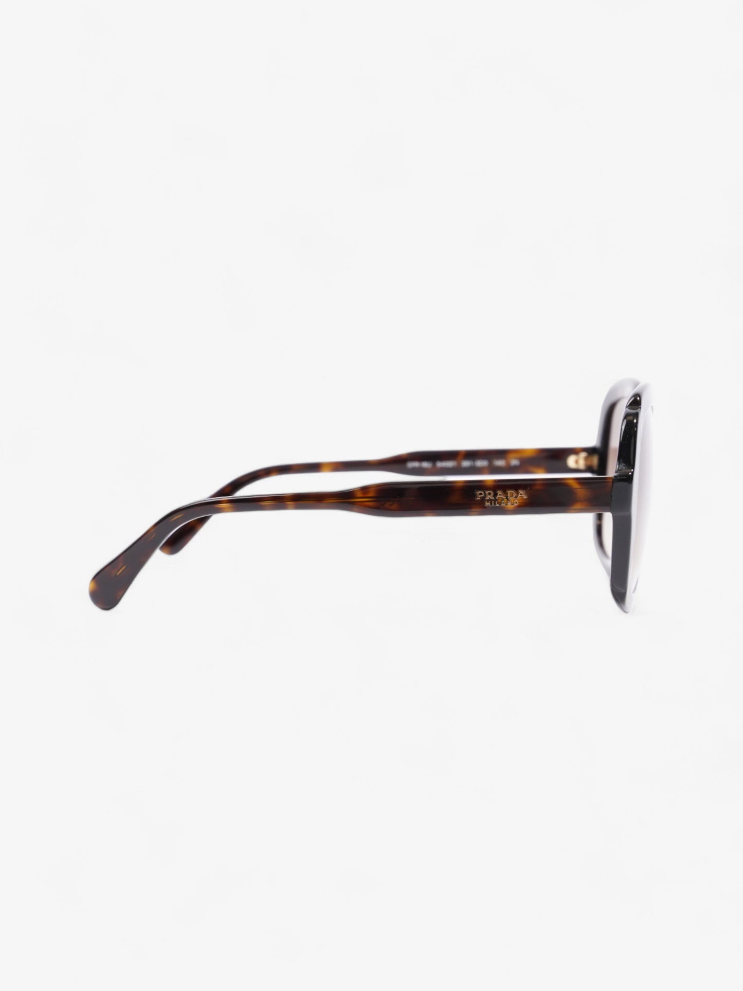 Prada Square Sunglasses Havana Brown Acetate 140mm