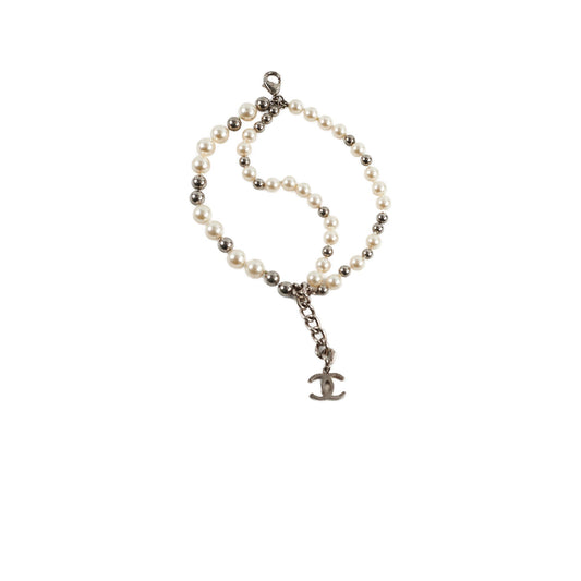 Chanel CC Pearl Bracelet