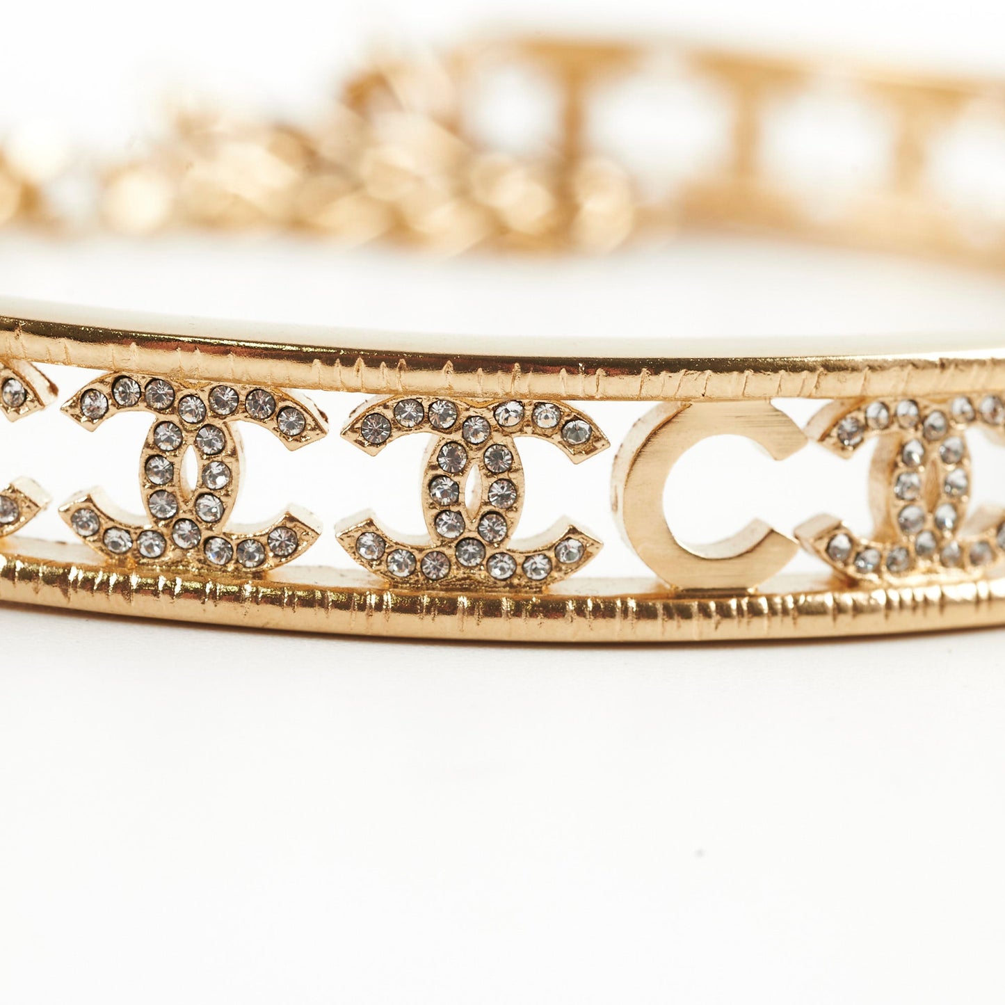 Chanel 22A Gold Choker Costume Jewellery