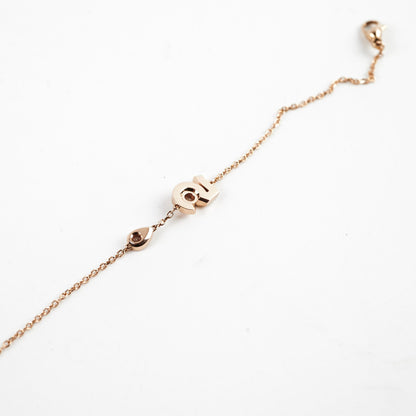 Chanel No.5 Diamond Bracelet 18K Rose Gold