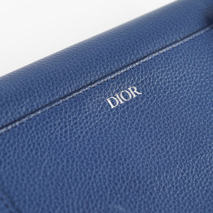 Christian Dior Mens Saddle Navy Crossbody Bag