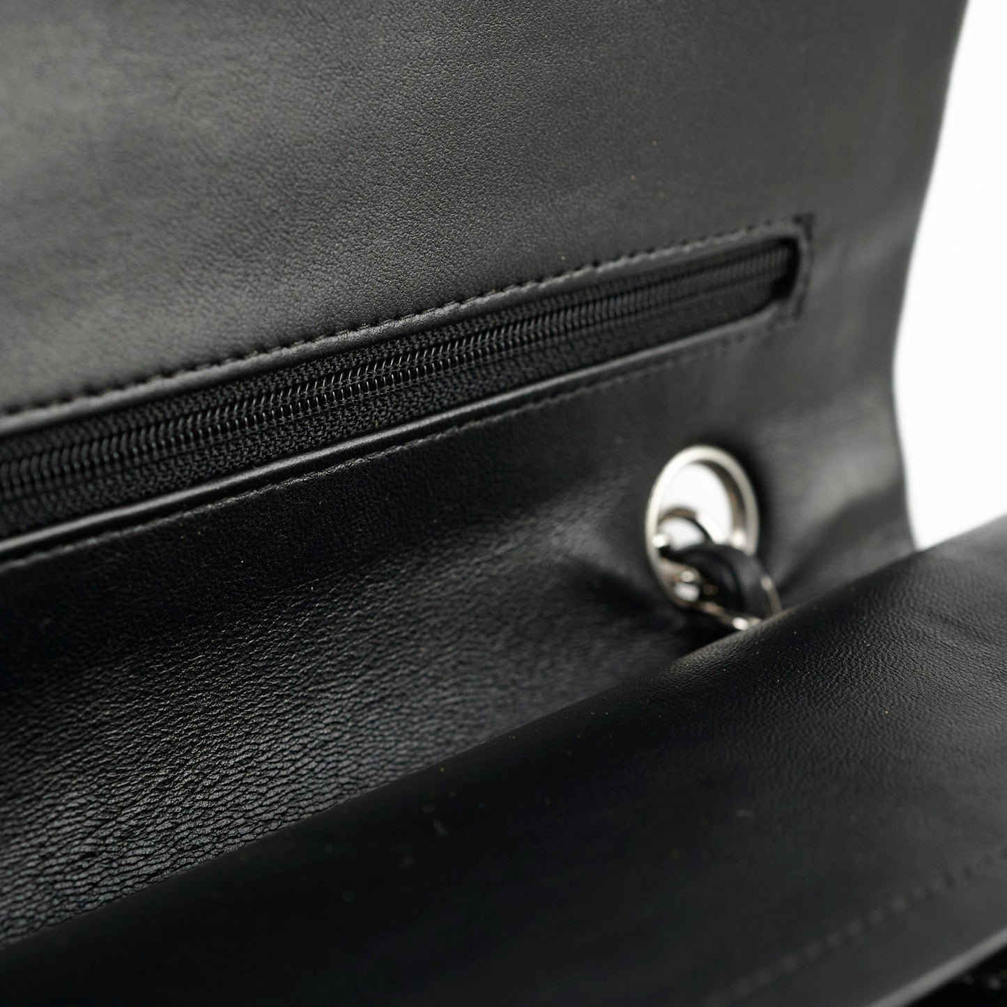 Chanel Classic Flap Medium M/L Lambskin Black