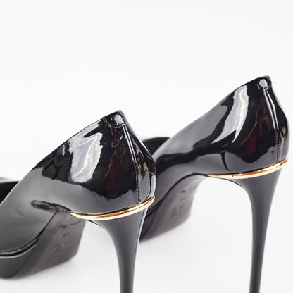 Louis Vuitton Patent Heels Black Size 39