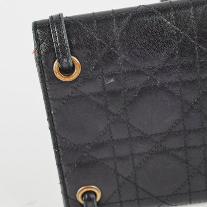 Christian Dior Black Long Clutch Wallet