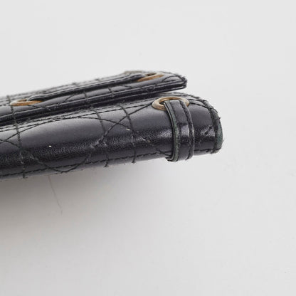 Christian Dior Black Long Clutch Wallet