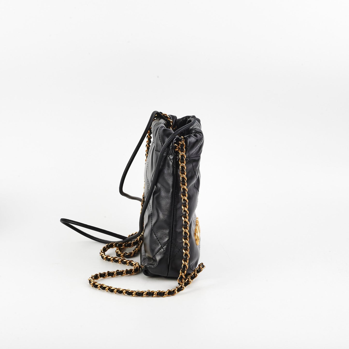 Chanel Mini 22 Lambskin Black