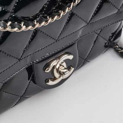 Chanel Patent Seasonal Flap Bag Black