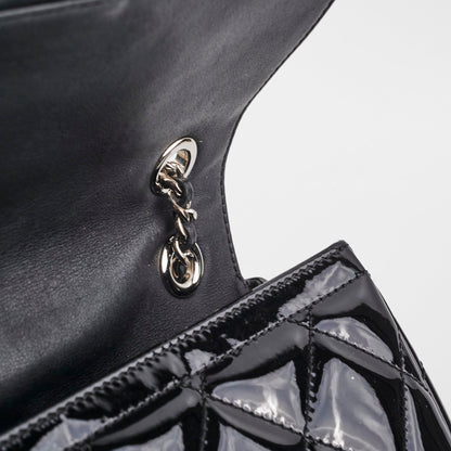 Chanel Patent Seasonal Flap Bag Black