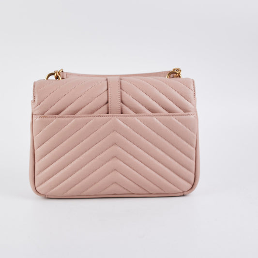 Saint Laurent College Medium Pink Bag
