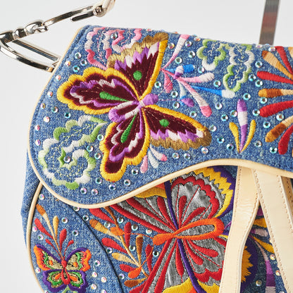 Christian Dior Embroidery Saddle
