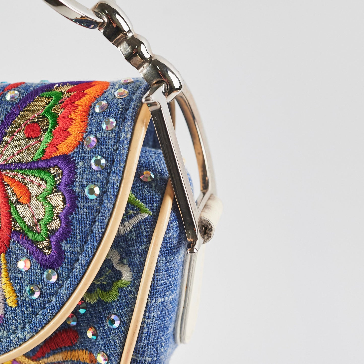Christian Dior Embroidery Saddle